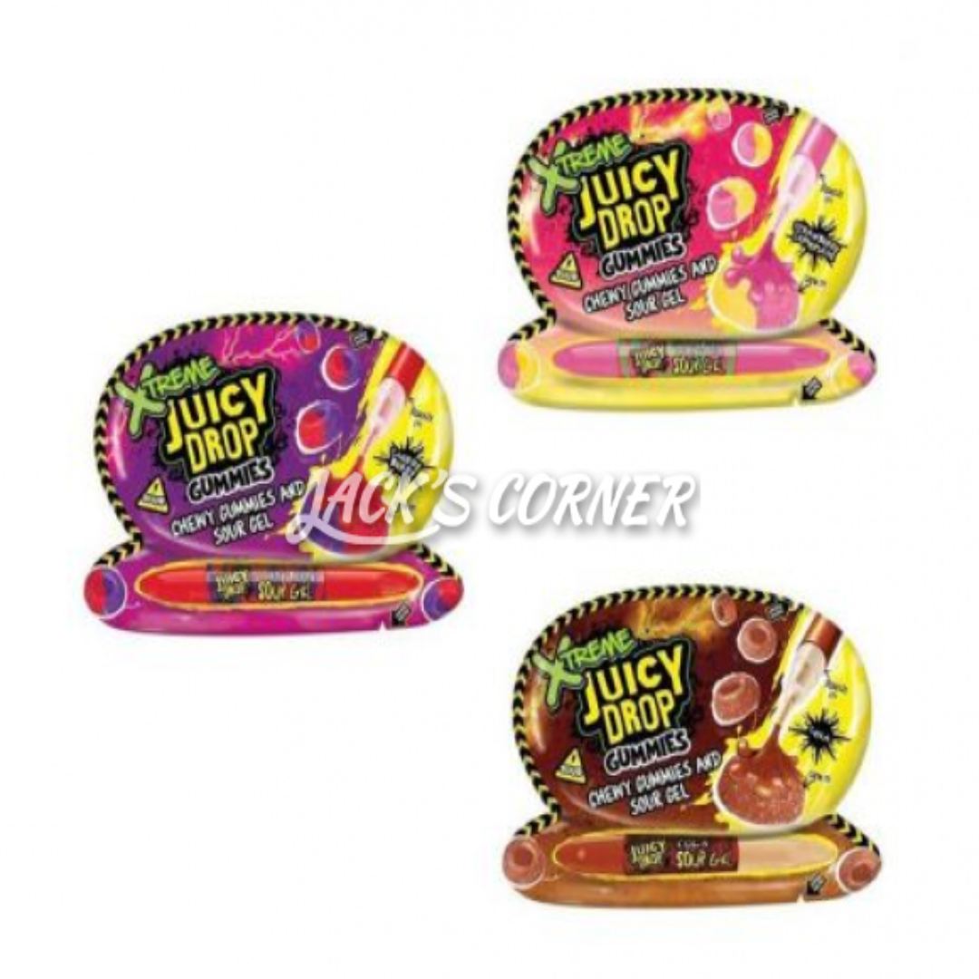 XTREME JUICY DROP GUMMIES SOUR 57GR
