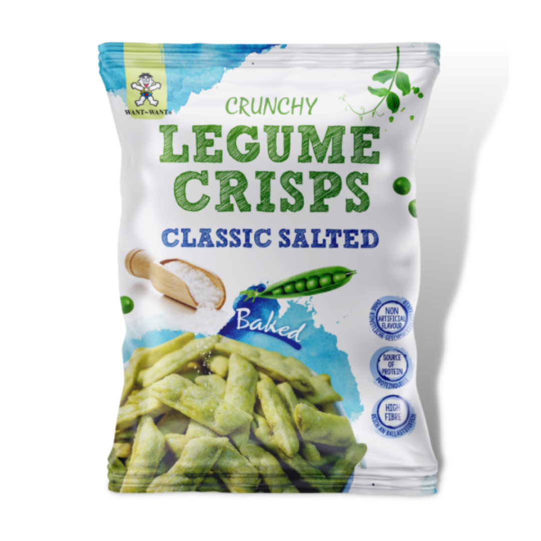 CRUNCHY LEGSUME CRISPS CLASSIC SALTED