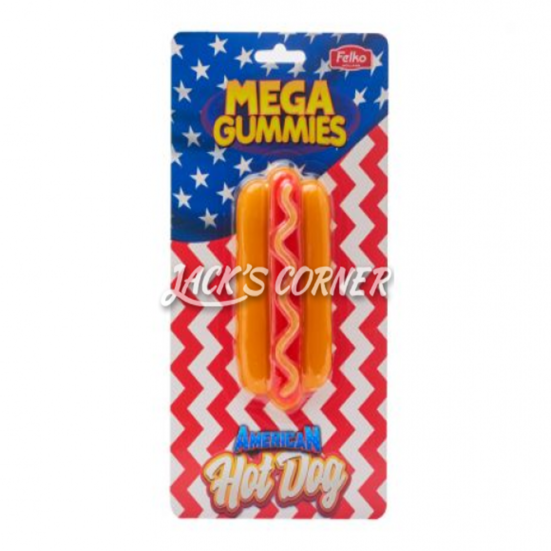 MEGA GUMMIES HOTDOG 120GR