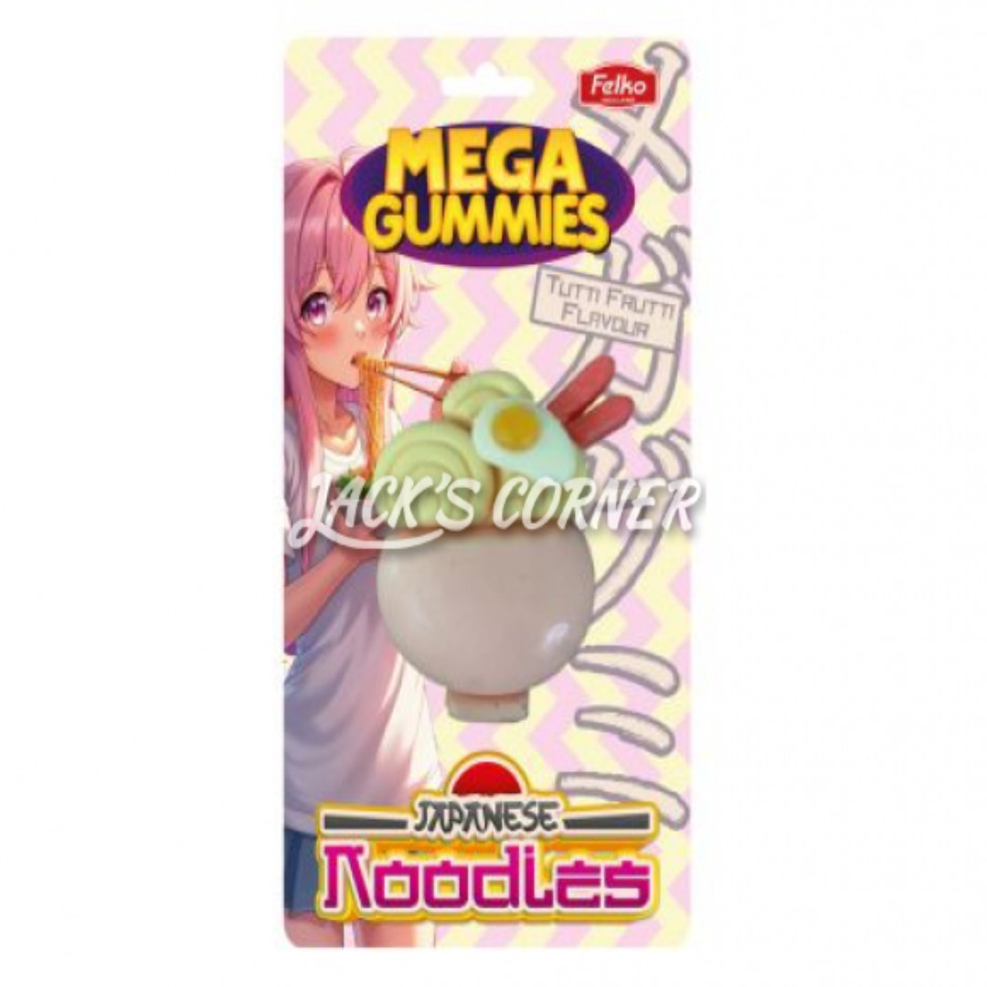 MEGA GUMMIES JAPANESE NOODLES 120GR