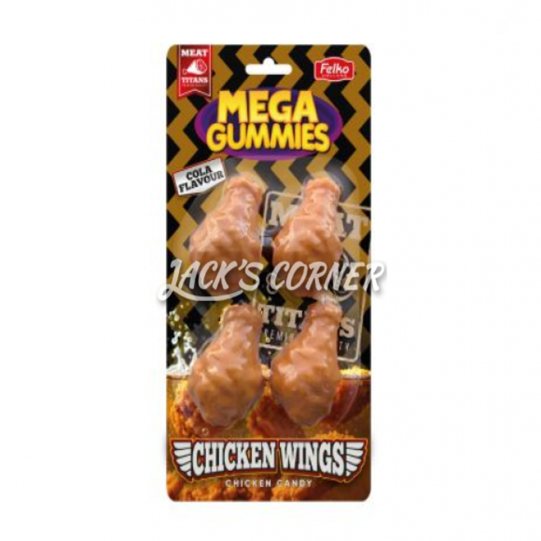MEGA GUMMIES CHICKEN WINGS 120GR