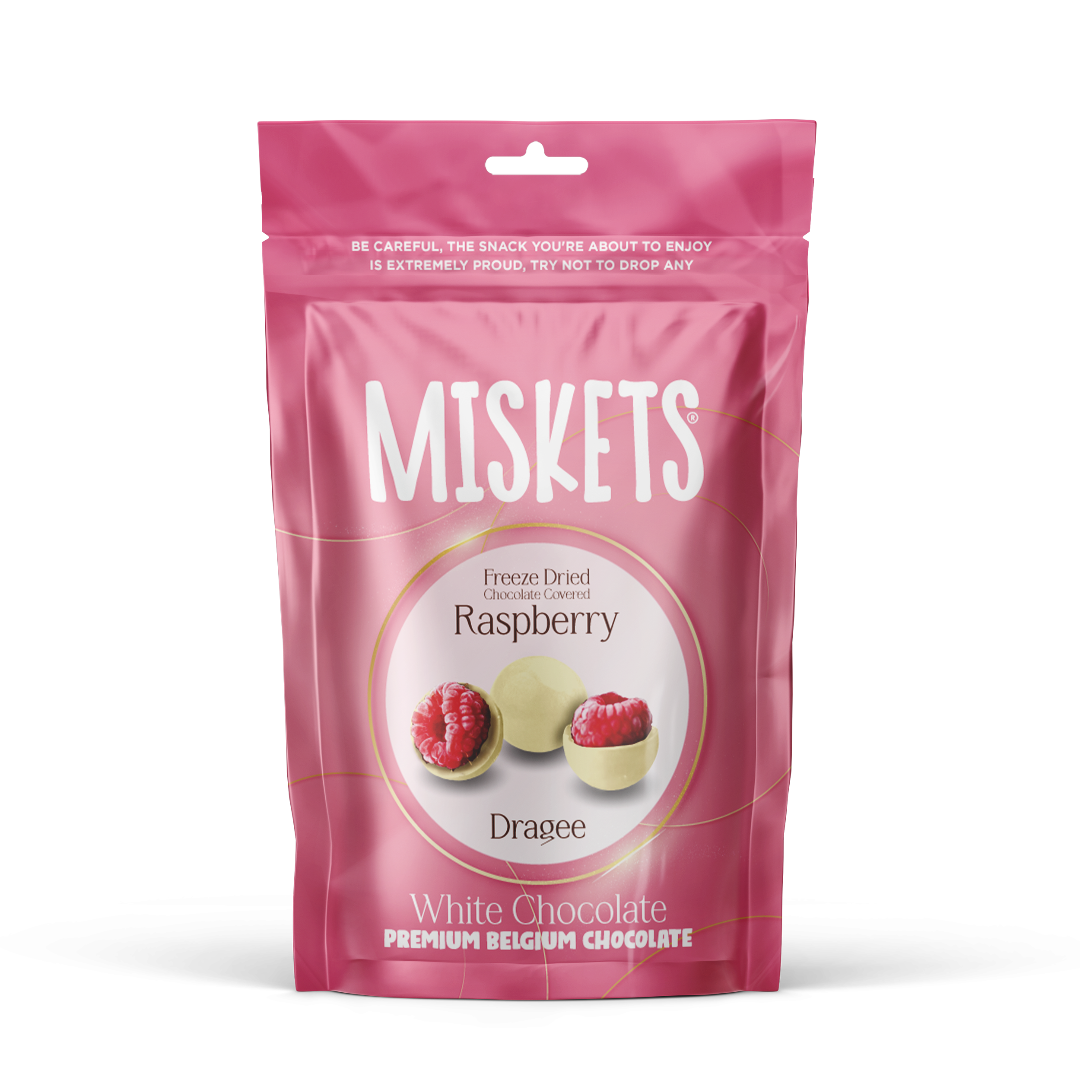 MISKETS FREEZE DRIED RASPBERRY 80GR
