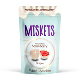 MISKETS FREEZE DRIED STRAWBERRY WHITE CHOCOLATE 80GR