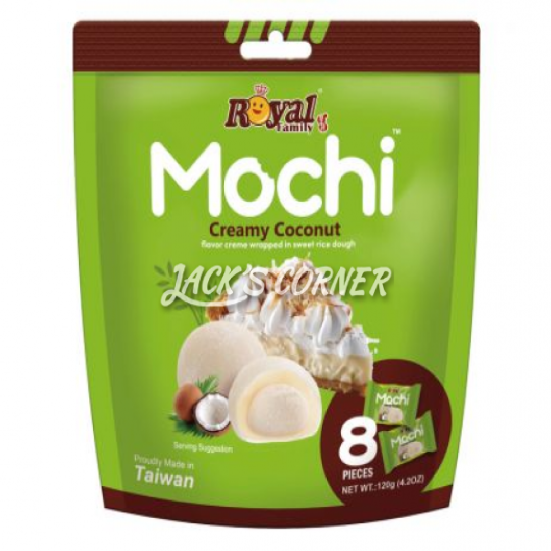 ROYAL FAMILY MOCHI CREAMY COCONUT 120GR