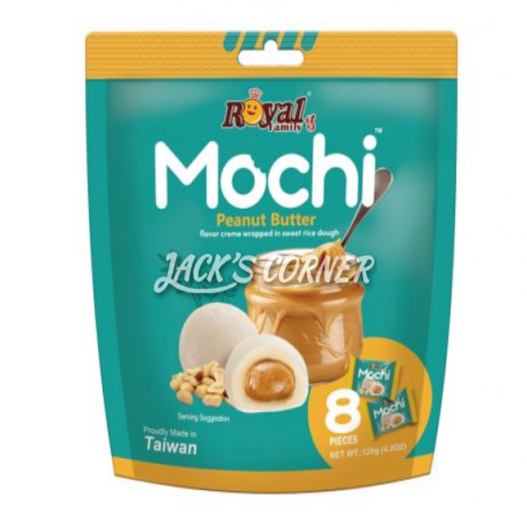 ROYAL FAMILY MOCHI PEANUT BUTTER 120GR