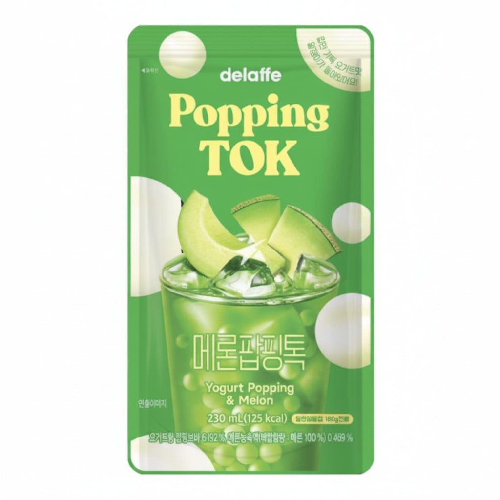 DELAFFE POPPING TOK MELON FLAVOUR 230ML