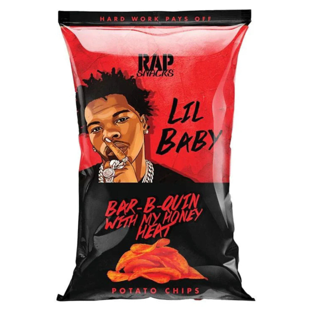 RAP SNACKS LIL BABY BAR-B-QUIN HONEY HEAT 71GR