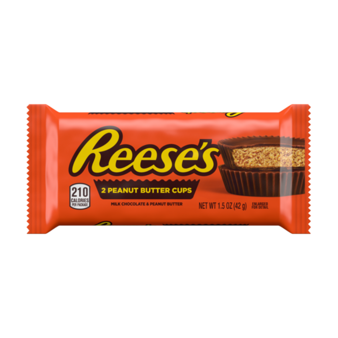 REESE'S 2 PEANUT BUTTER CUPS 42GR