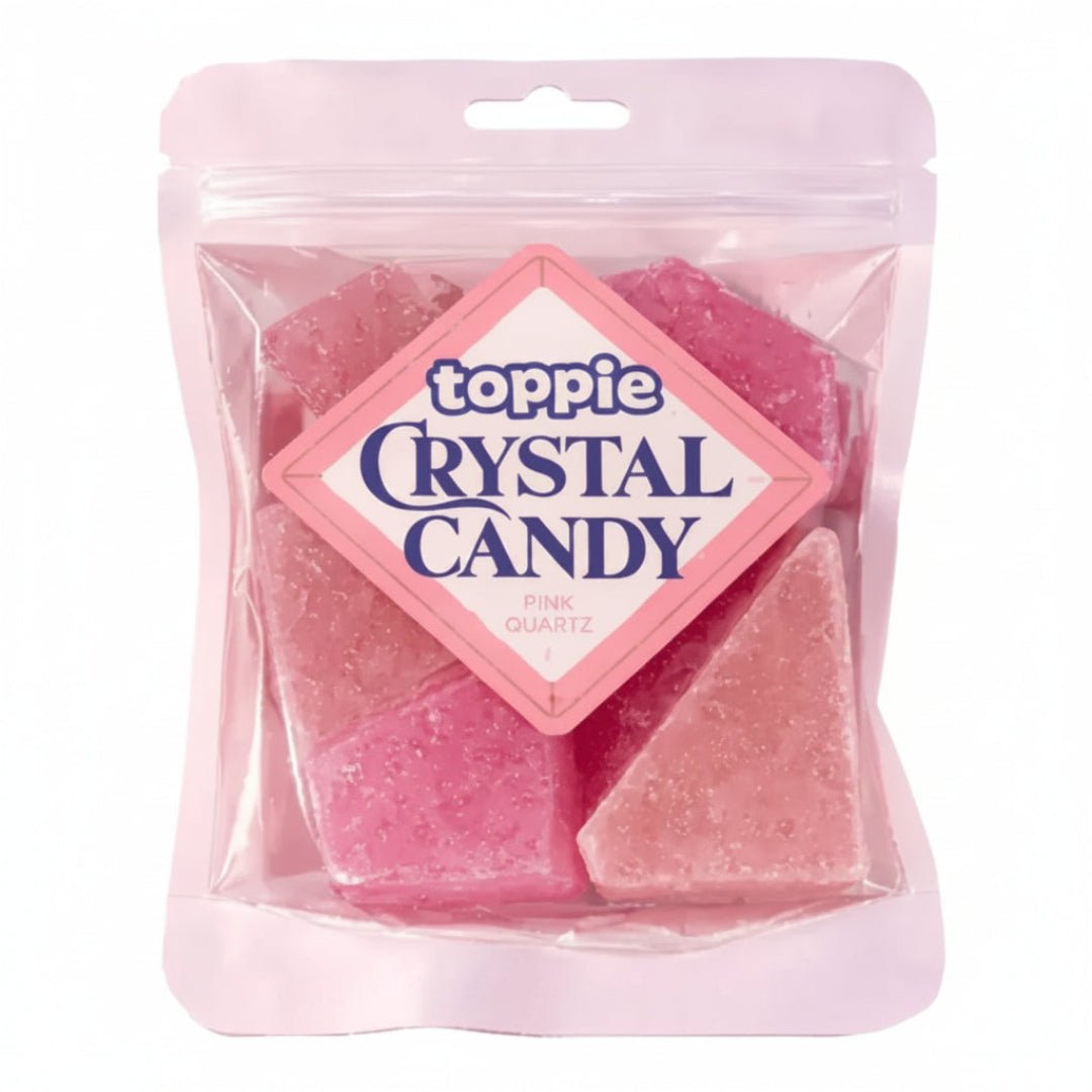 TOPPIE CRYSTAL CANDY ROSE QUARTZ 80GR