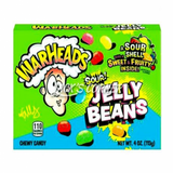 WARHEADS SOUR JELLY BEANS 113GR