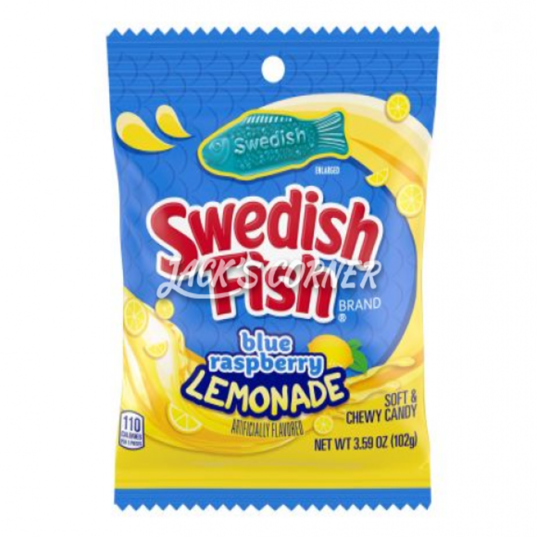 SWEDISH FISH BLUE RASPBERRY LEMONADE 102GR