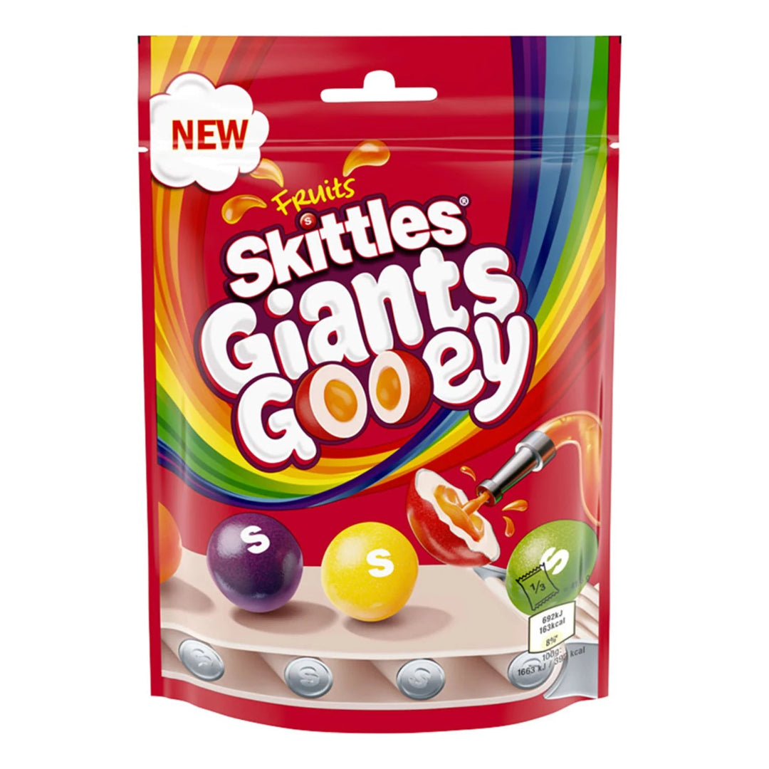 SKITTLES GIANTS GOOEY 125GR