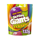 SKITTLES GIANTS CRAZY SOURS 132GR