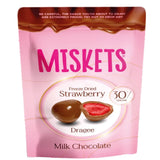 MISKETS FREEZE DRIED MILK CHOCOLATE STRAWBERRY 80GR