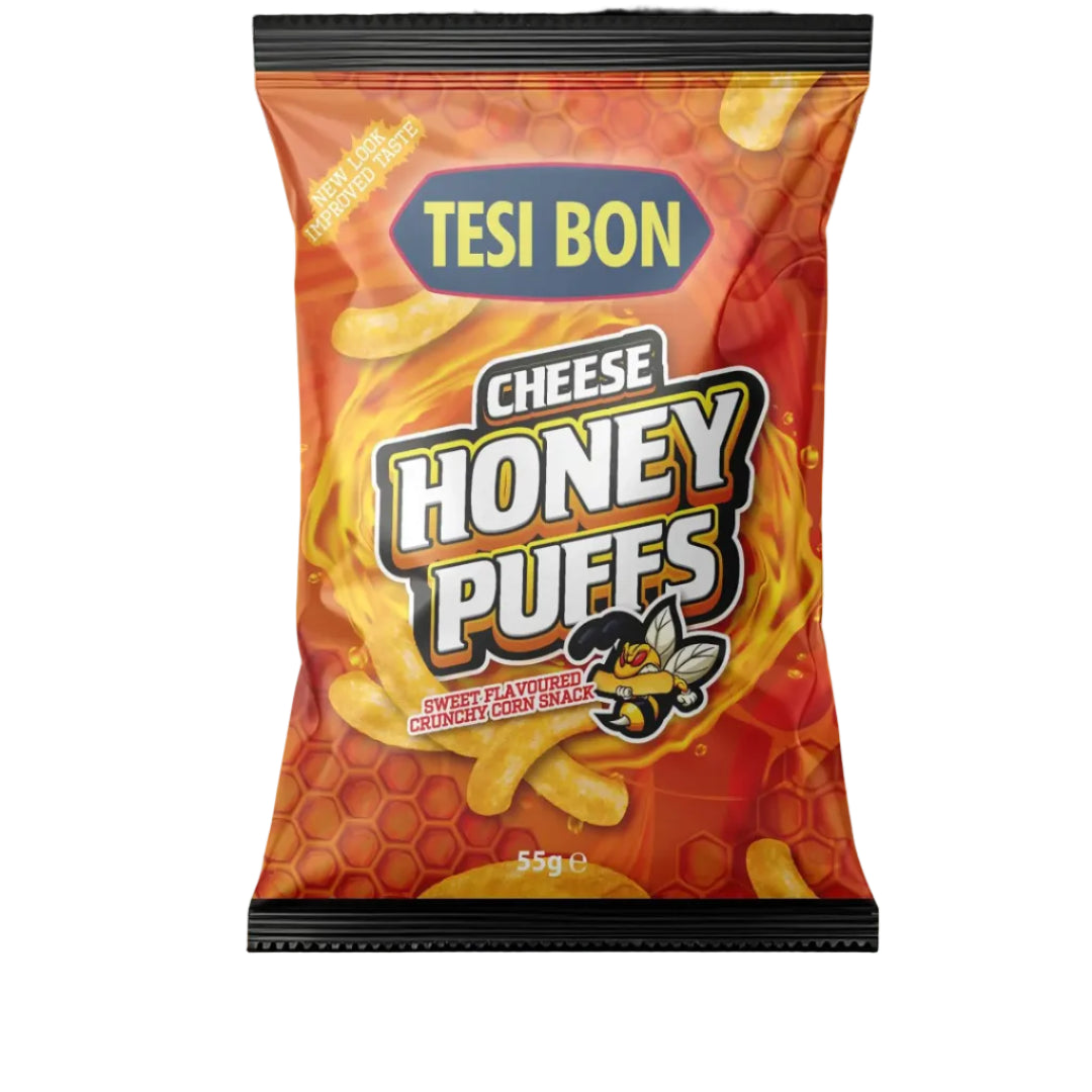 TESI BON CHEESE HONEY PUFFS 55GR