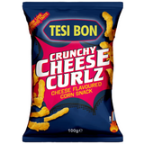 TESI BON CRUNCHY CHEESE CURLZ 100GR