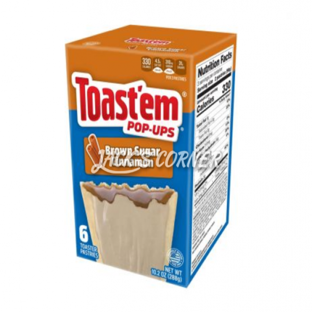 TOAST'EM POP UPS FROSTED BROWN SUGAR CINNAMON