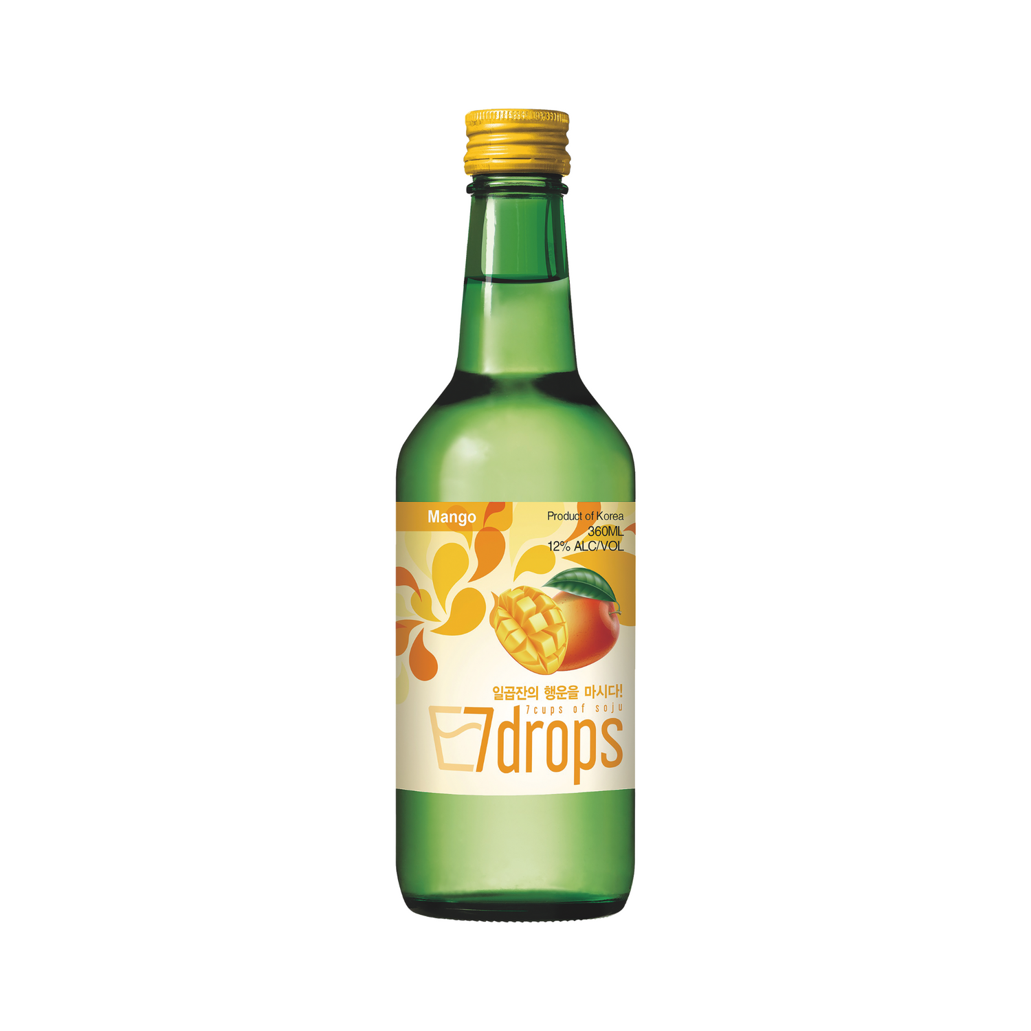 7 DROPS Soju met Mangosmaak 12%