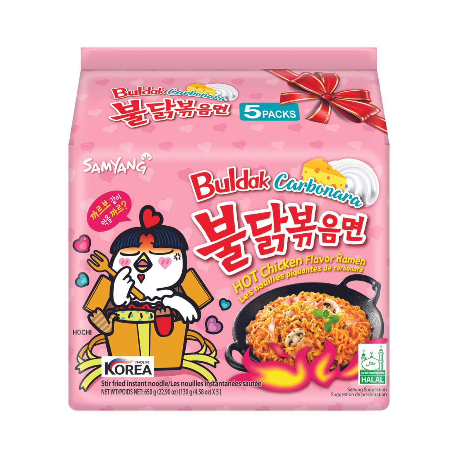SAMYANG Instant Noodles Ramen met Pittige Kip Carbo