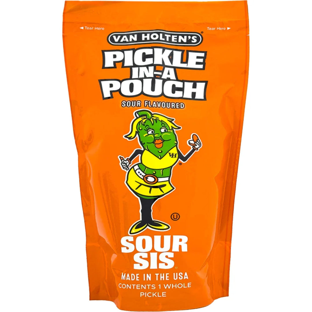 VAN HOLTEN'S PICKLE IN-A POUCH SOUR SIS 306GR