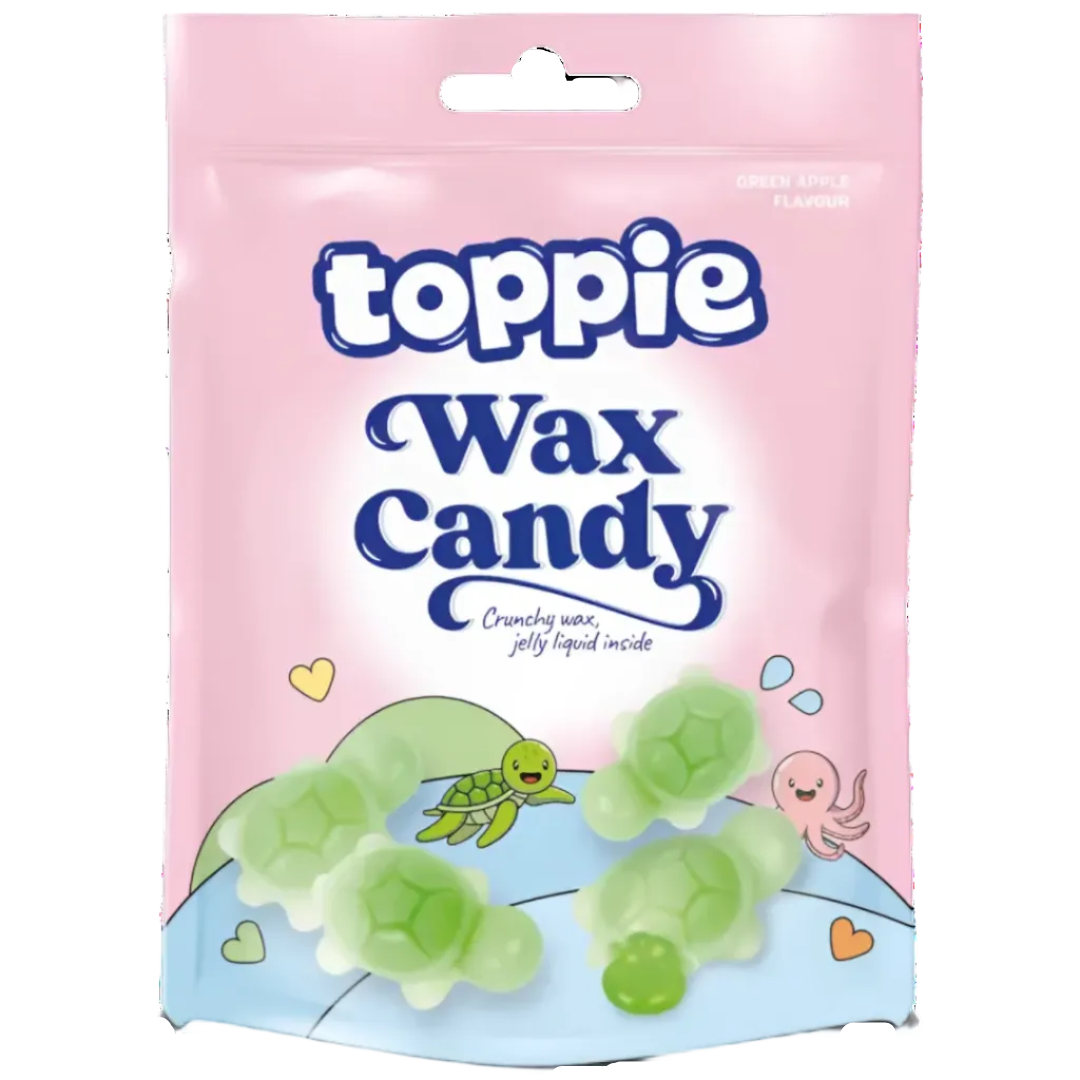 TOPPIE WAX CANDY GREEN APPLE 40GR