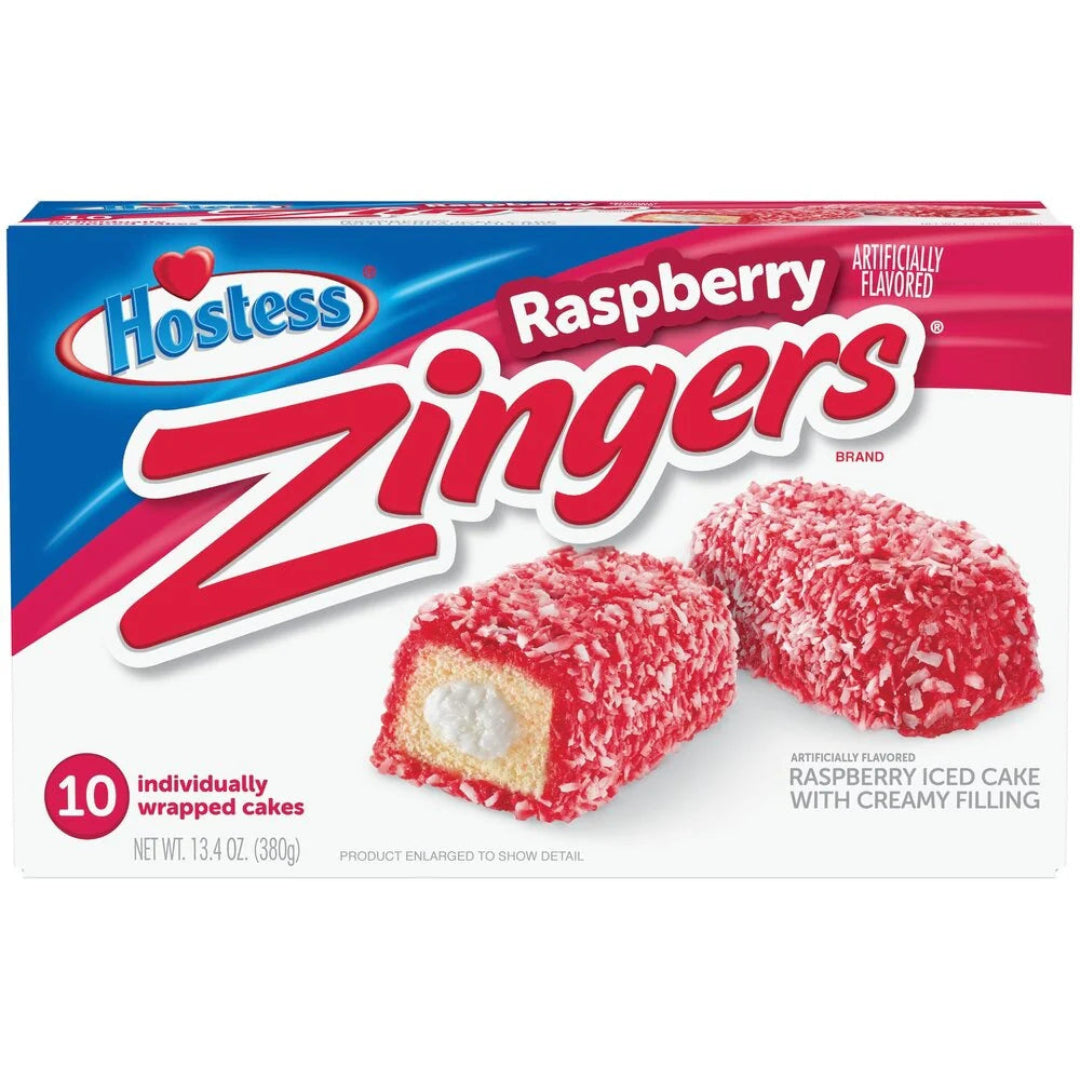 HOSTESS RASPBERRY ZINGERS