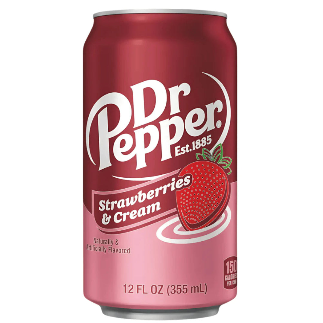 DR.Pepper Strawberries & Cream 355ML