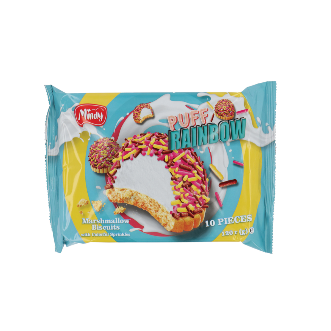 MINDY PUFF  RAINBOW 120GR