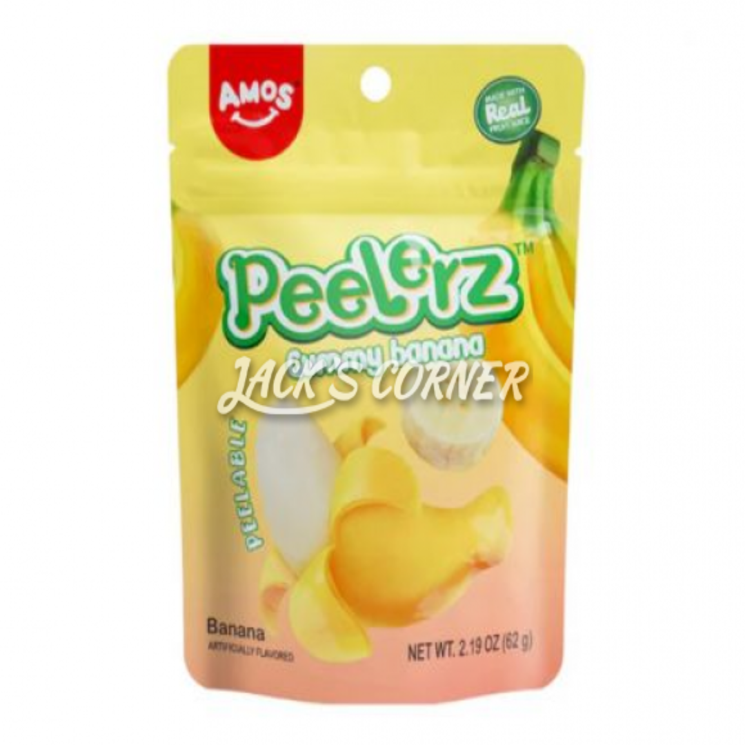 AMOS PEELERZ GUMMY BANANA PEELABLE 120GR
