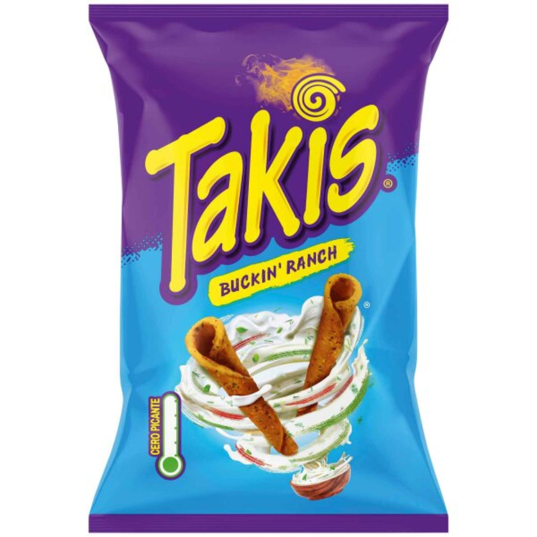 TAKIS BUCKIN' RANCH ZERO HEAT 100GR