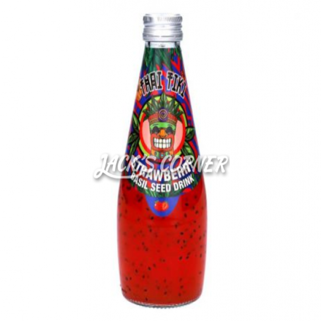 THAI TIKI STRAWBERRY BASIL SEED DRINK 290ML