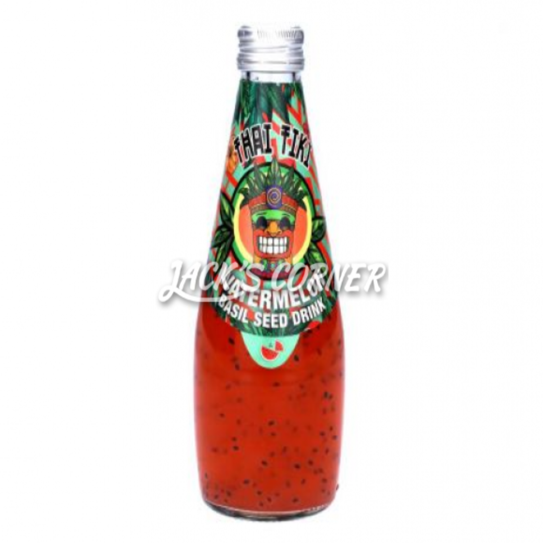 THAI TIKI WATERMELON BASIL SEED DRINK 290ML
