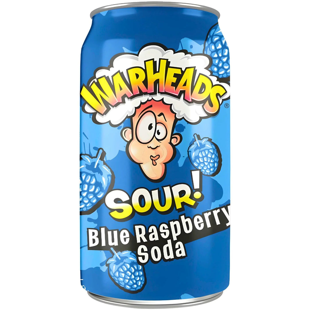 WARHEADS SOUR BLUE RASPBERRY 330ML